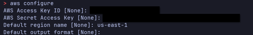 Configuring AWS